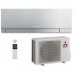 Кондиционер Mitsubishi Electric DESIGN MSZ-EF35VGKW инверторный белый, черный, серебрянный