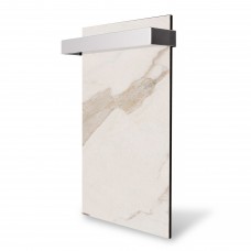 Полотенцесушитель электрический 0,25 кВт керамический Ceramic 250/220-Towel white marble (вертикальный)